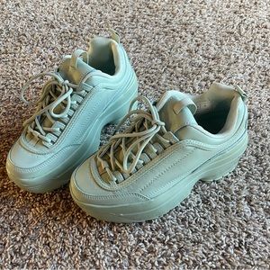 Mint Platform Shoes